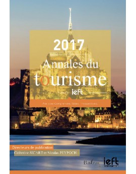 Annales du tourisme 2017