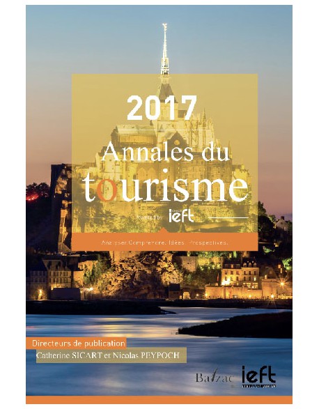 Annales du tourisme 2017